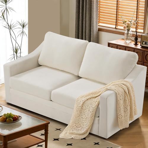 67” Chenille Loveseat Sofa w/Comfortable Back Cushions - Image 5