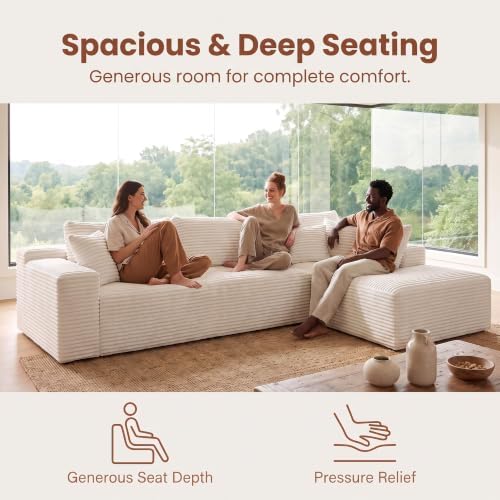 Boneless Couch Modular Sectional Sofa Cloud Couch - Image 7