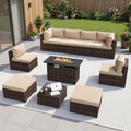 Aoxun 10 Piece Outdoor Patio Furniture Set by Aoxun