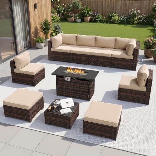Aoxun 10 Piece Outdoor Patio Furniture Set by Aoxun