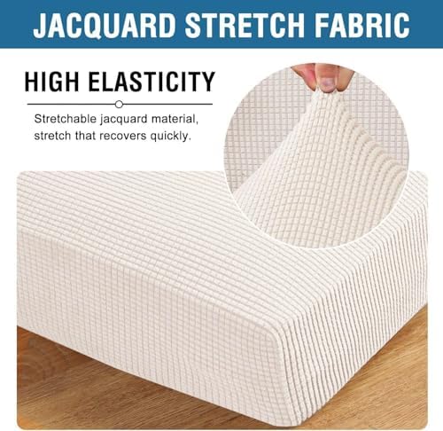 H.VERSAILTEX Super Stretch Individual Chaise Cover Sectional Couch Covers - Image 4