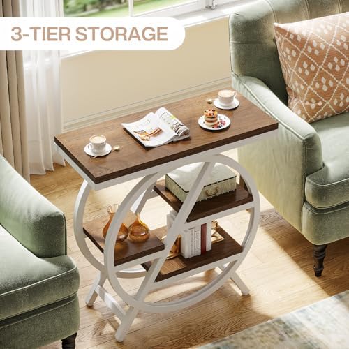 Tribesigns End Table for Living Room, 3-Tier Narrow Side Table - Image 6