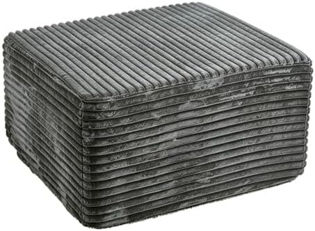 93" U-Shaped Boneless Couch, Corduroy Cloud Couch Sectional - Image 6