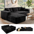Boneless Couch Modular Sectional Sofa Cloud Couch by Cloud-LikeComfortYouCanFee