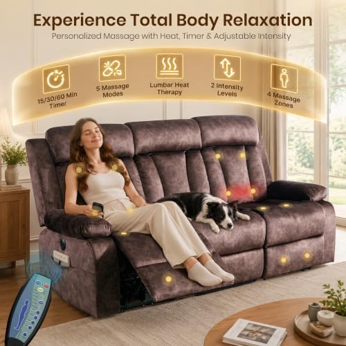 GUEAPY Power Reclining Sofa - Image 3