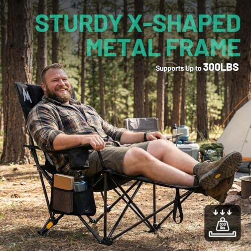 Overmont Reclining Camping Chair - Image 6