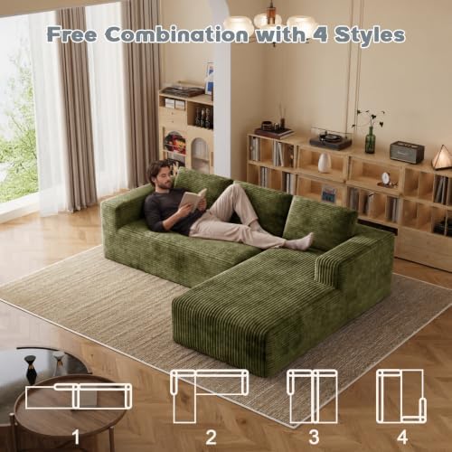 93" L-Shaped Modular Sectional Sofa - Image 3