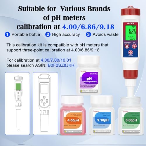 pH Buffer Solution 4, 9.18 pH Calibration Solution - Image 2