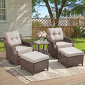 5 Pieces Luxury Patio Furniture Sets by JelwalyPatioFurnitureSet