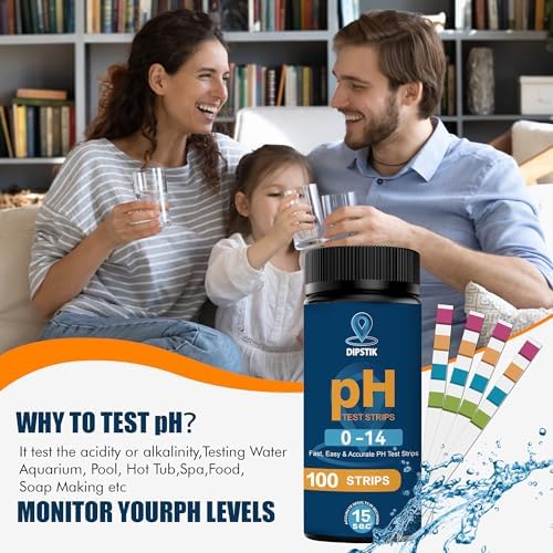 pH Test Strips -Universal pH Test Paper Test Strips - Image 5