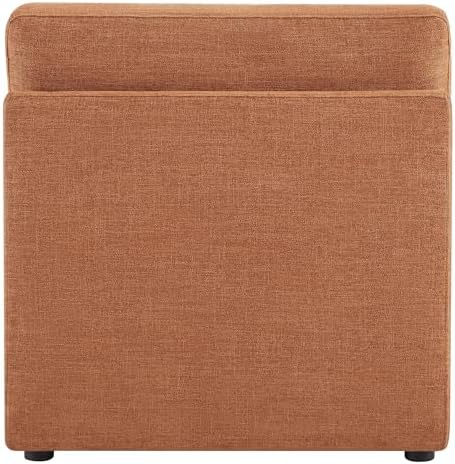 CHITA Modular Sectional Sofa, Armless Chair, Terracotta - Image 6