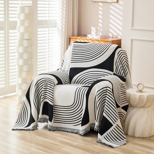 WEYOND Boho Couch Cover, Chenille Sofa Covers Washable by WEYOND