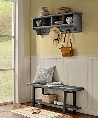 Pomona Solid Wood Entryway Bench - Image 2