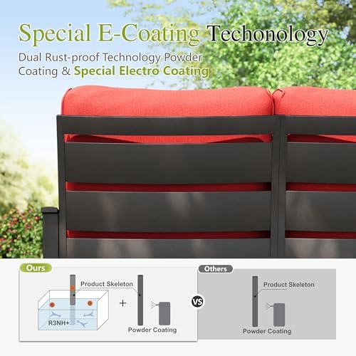 Sophia & William Metal Patio Furniture Set - Image 6