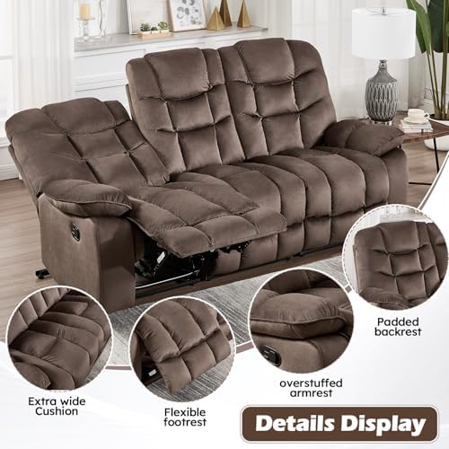 HAOMARKETS 2-Piece Recliner Sofa Couch Set, Include Single Power Electric - Image 5