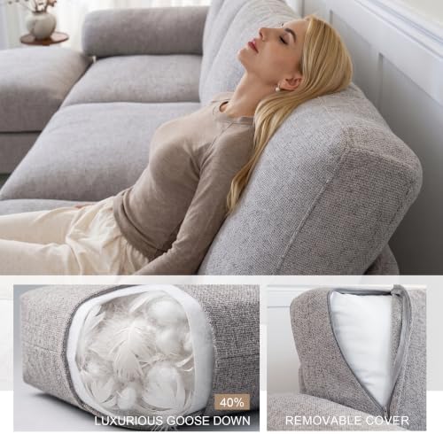 Oversized Sectional Couches for Living Room, Modular L Shaped Cloud Sofa - Image 5
