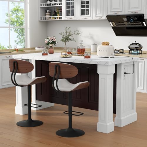 63" Large Imitation Marble Dining Table - Image 4