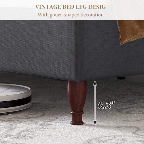 koorlian Full Size Upholstered Bed Frame - Image 5