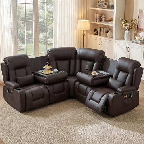 TUNYI Power Loveseat Recliner Sofa by Becomesyourhomepartner