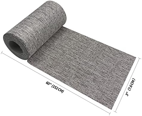 King Mountain Premium Linen Fabric Iron-on Repair Patch, Inside&Outside 3"x60" - Image 2