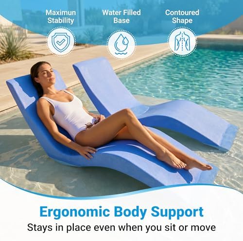 Aqua Outdoors Pool Lounge Chairs, Pool Chairs - Image 3