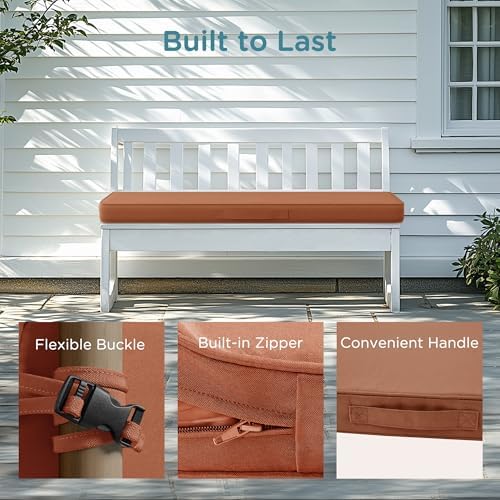 Codi Outdoor Bench Cushion for Patio Furniture - Image 5