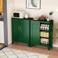 GAIOUS Metal Pantry Cabinet, Sideboard Buffet Storage Cabient by GAIOUS