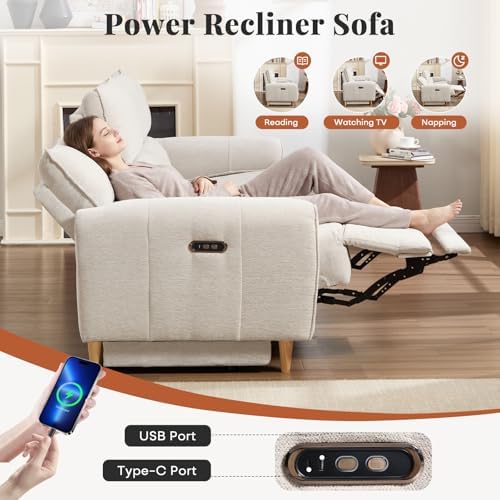 ANJ Power Recliner Sofa Cloud Couches - Image 3
