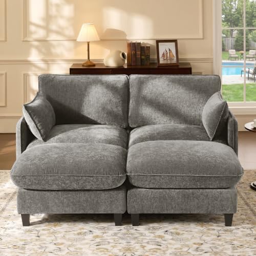Ihanherry 72" Loveseat Sofa, Cloud Couch by iHanHerry