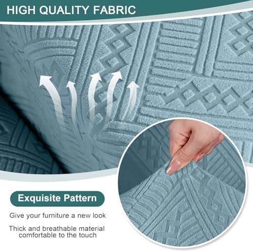 Ruaozz Stretch Loveseat Recliner Cover - Image 3