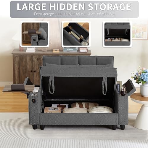hansones 61" Loveseat Sofa - Image 3