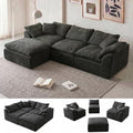 109" Boneless Cloud Couch Sectional by YEFLIXVRAU-HomeComfort