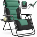 Sweetcrispy Oversized Padded Zero Gravity Lounge Chairs, Outdoor Recliner by Sweetcrispy