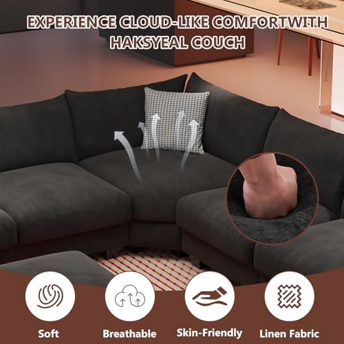 107" L Shaped Sectional Couches - Image 4
