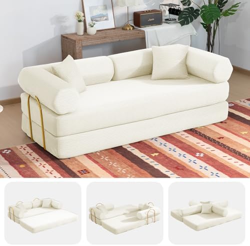 6-in-1 Convertible Sofa Bed by NNQComfyHome