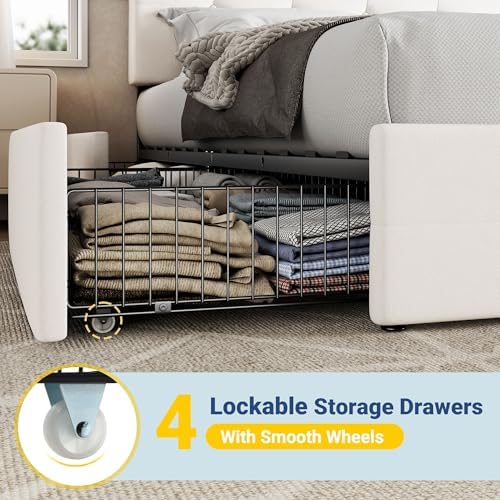 Allewie King Size Storage Bed Frame - Image 5