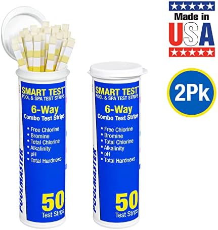 Poolmaster Smart Test 6-Way Swimming Pool and Spa Water Chemistry Test Strips - Image 2