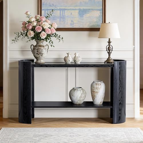 53" Console Table for Entryway, 2-Tier Sofa Entrance Table - Image 3