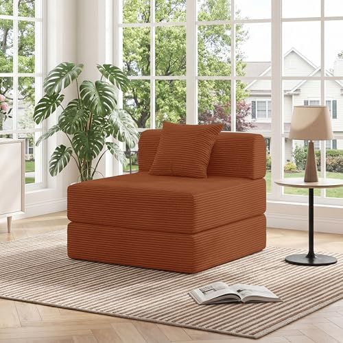 Futon Sofa Bed Modular Loveseat Sleeper Folding Pull Out Couch - Image 5