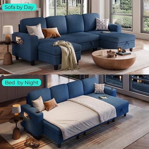 LINSY HOME Sectional Sleeper Sofa - Image 3
