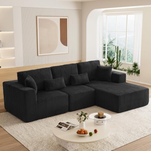108" Boneless Cloud Sectional Couches - Image 6