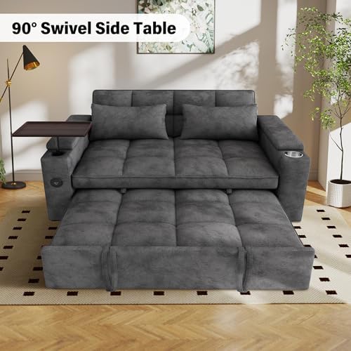 65'' Sleeper Sofa Pull Out Couches - Image 5