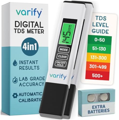 Varify TDS Meter Digital Water Tester by Varify
