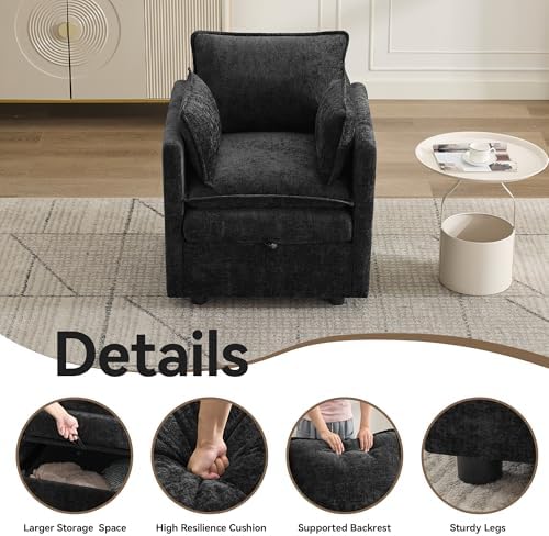 30" Cloud Modular Single Sofa Chair - Image 5