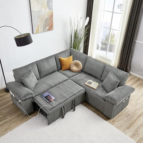 82'' Modular Sectional Couch by howcool