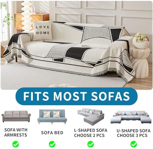 HAOMAIJIA Non Slip Couch Cover Sofa Covers - Image 5