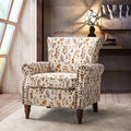 HULALA HOME Traditional Floral Accent Chair by HULALAHOME