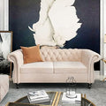 ORRD Chesterfield Loveseat, Modern Velvet Sofa Tufted Couch 2 Seater by ORRD