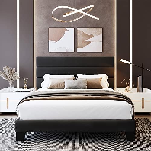 WEEWAY Queen Size Velvet Bed Frame - Image 3