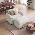 Homall Sofa Accent Chair with Ottoman by Homall